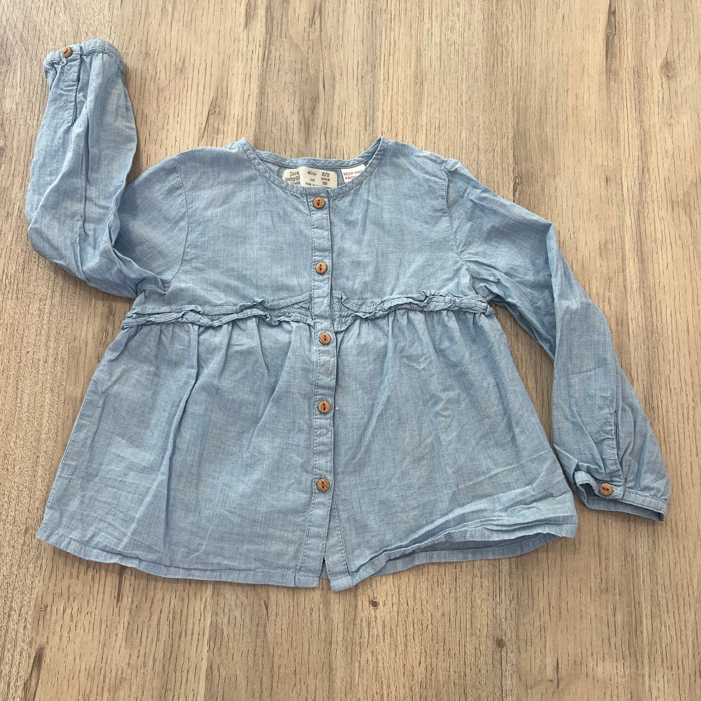 Blouse Zara : 3 ans