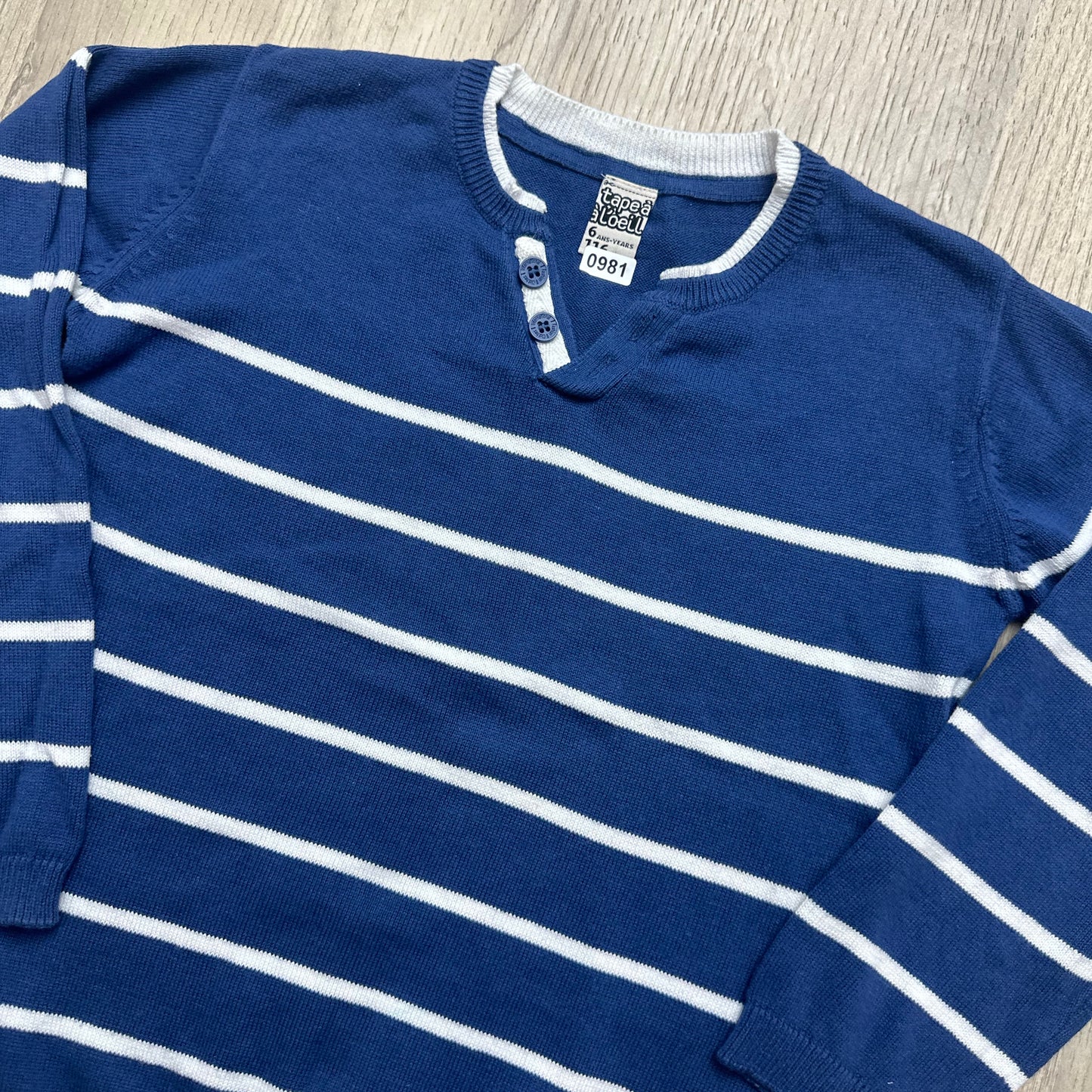 Pull Tape à l'oeil : 6 ans