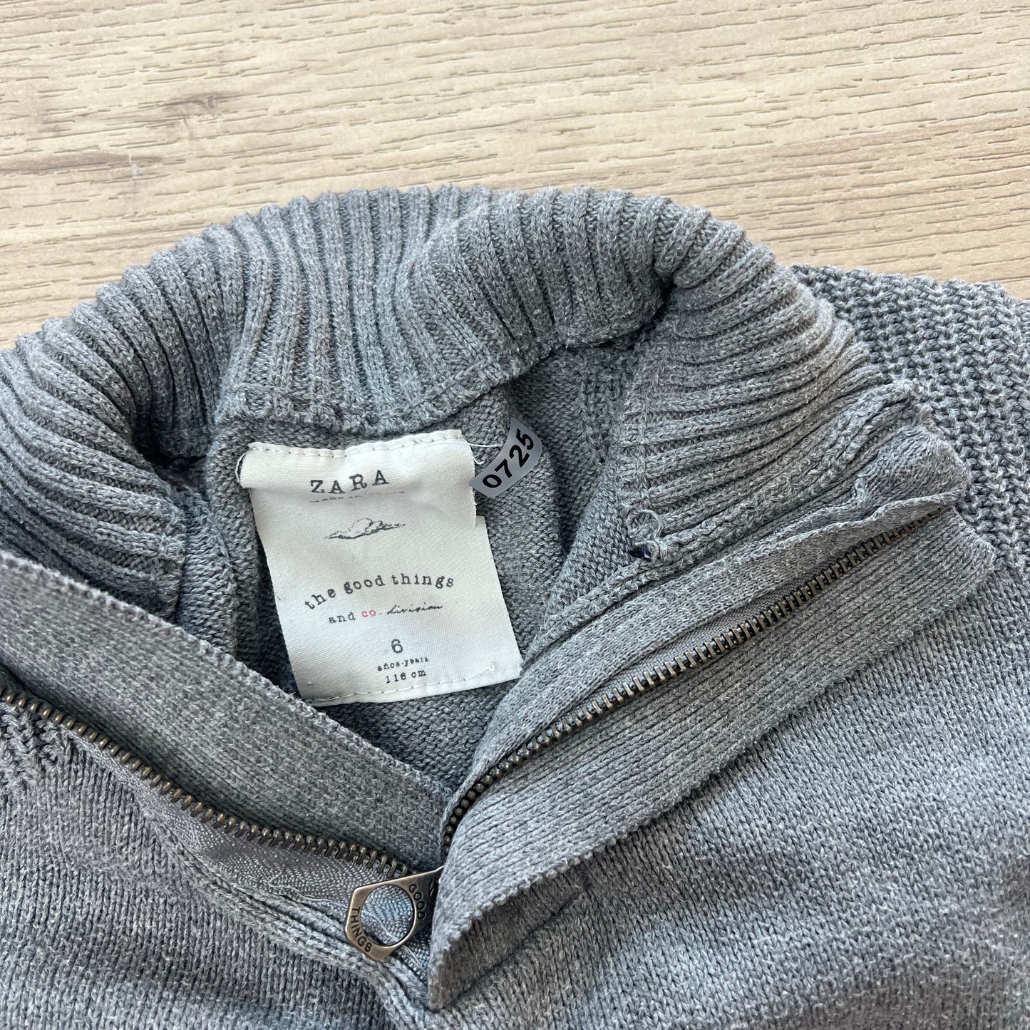 Pull Zara : 6 ans