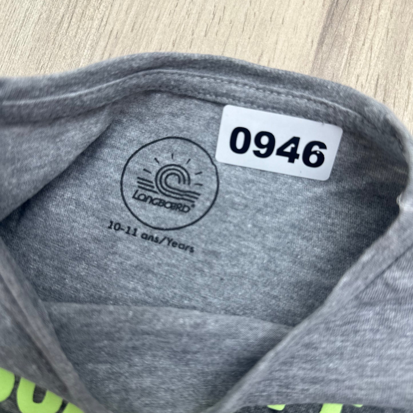 T-Shirt longbord : 10 ans
