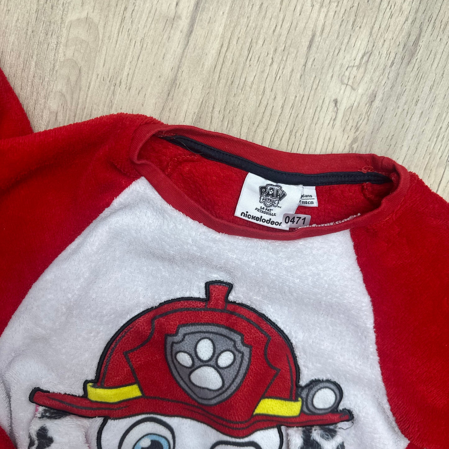 Pyjama velours nickelodeon : 6 ans