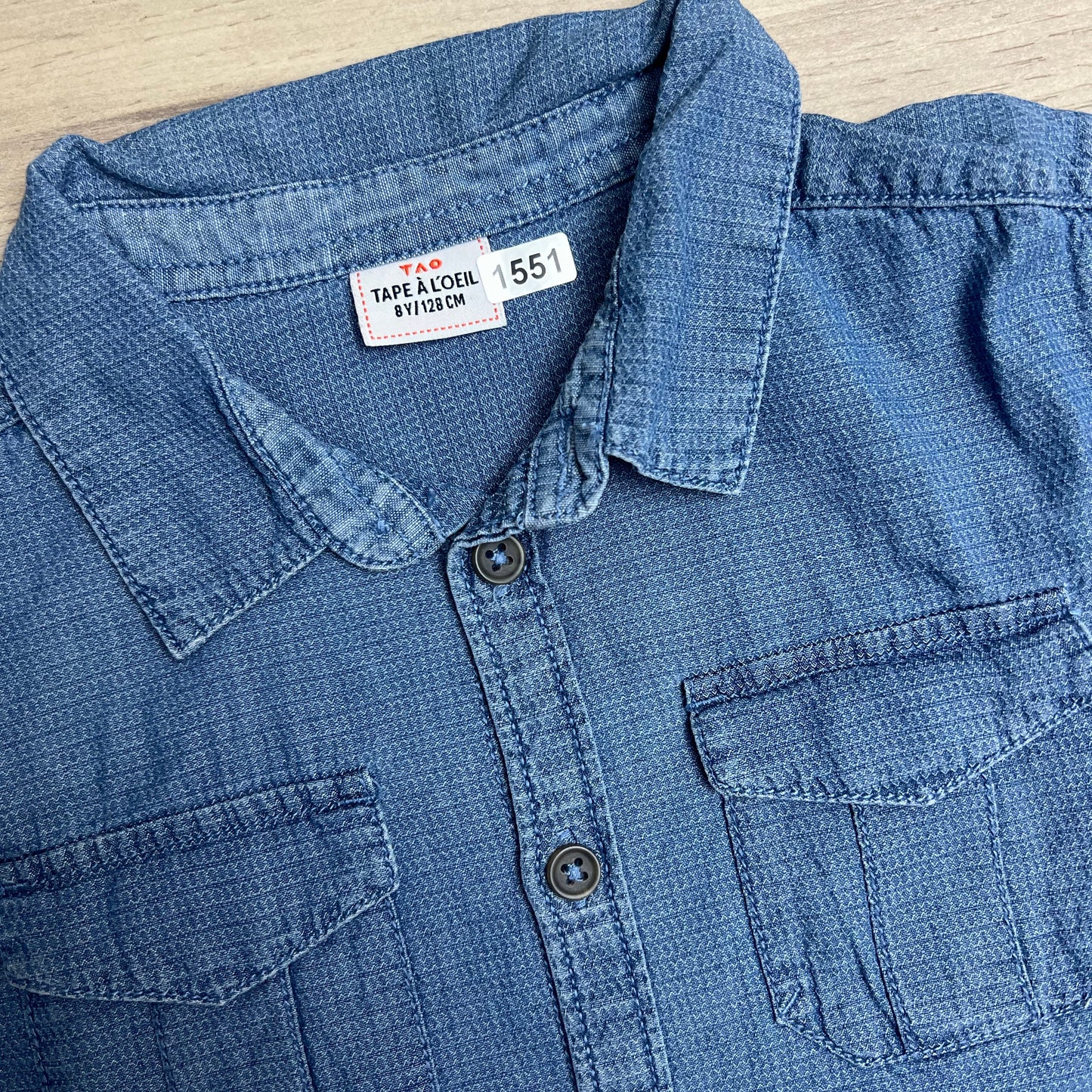 Chemise Tape à l'oeil : 8 ans