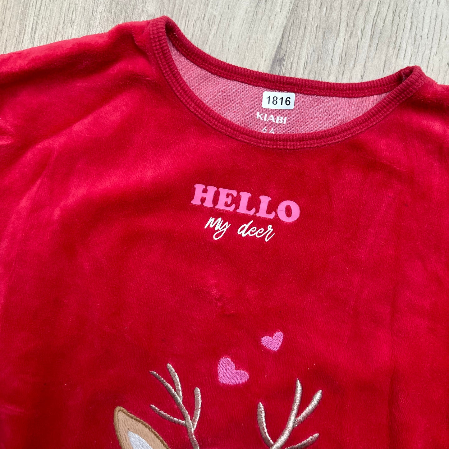 Pyjama Kiabi noel : 6 ans