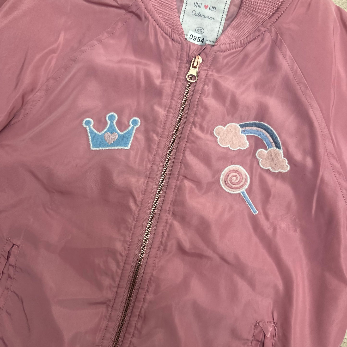 Veste unit girl : 11 ans