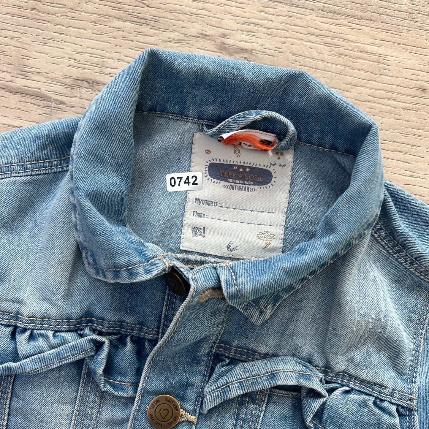 Veste Jean Tape à l'oeil : 6 ans