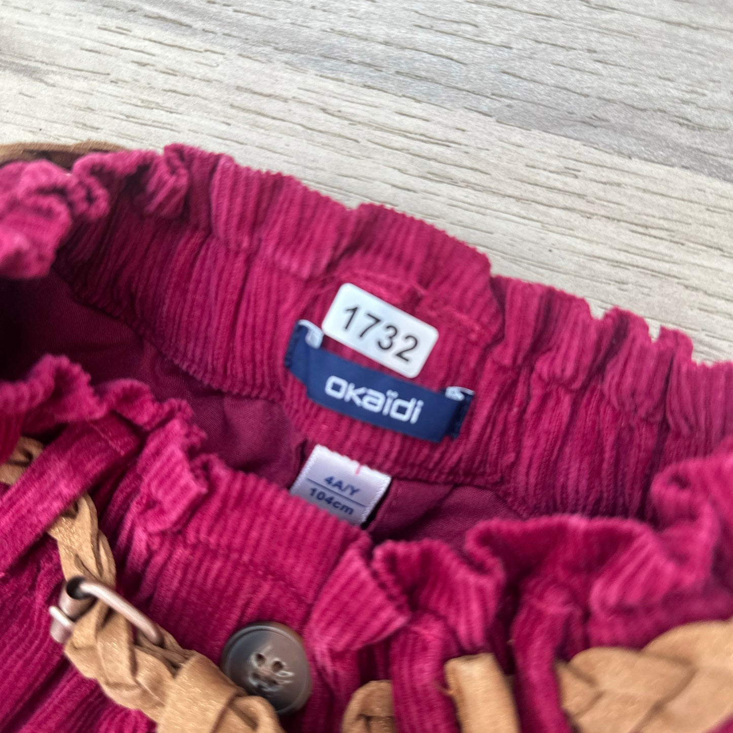 Short Okaïdi : 4 ans