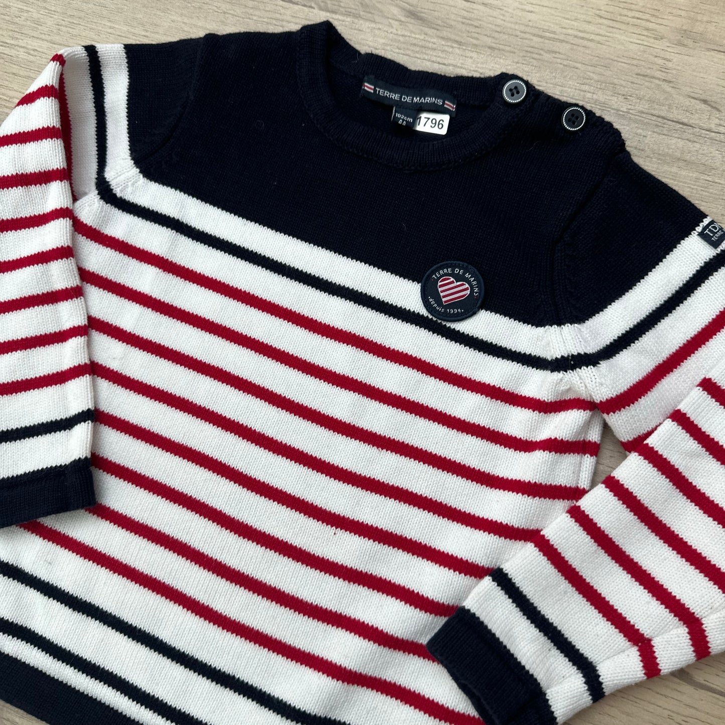 Pull Terre de marins : 4 ans
