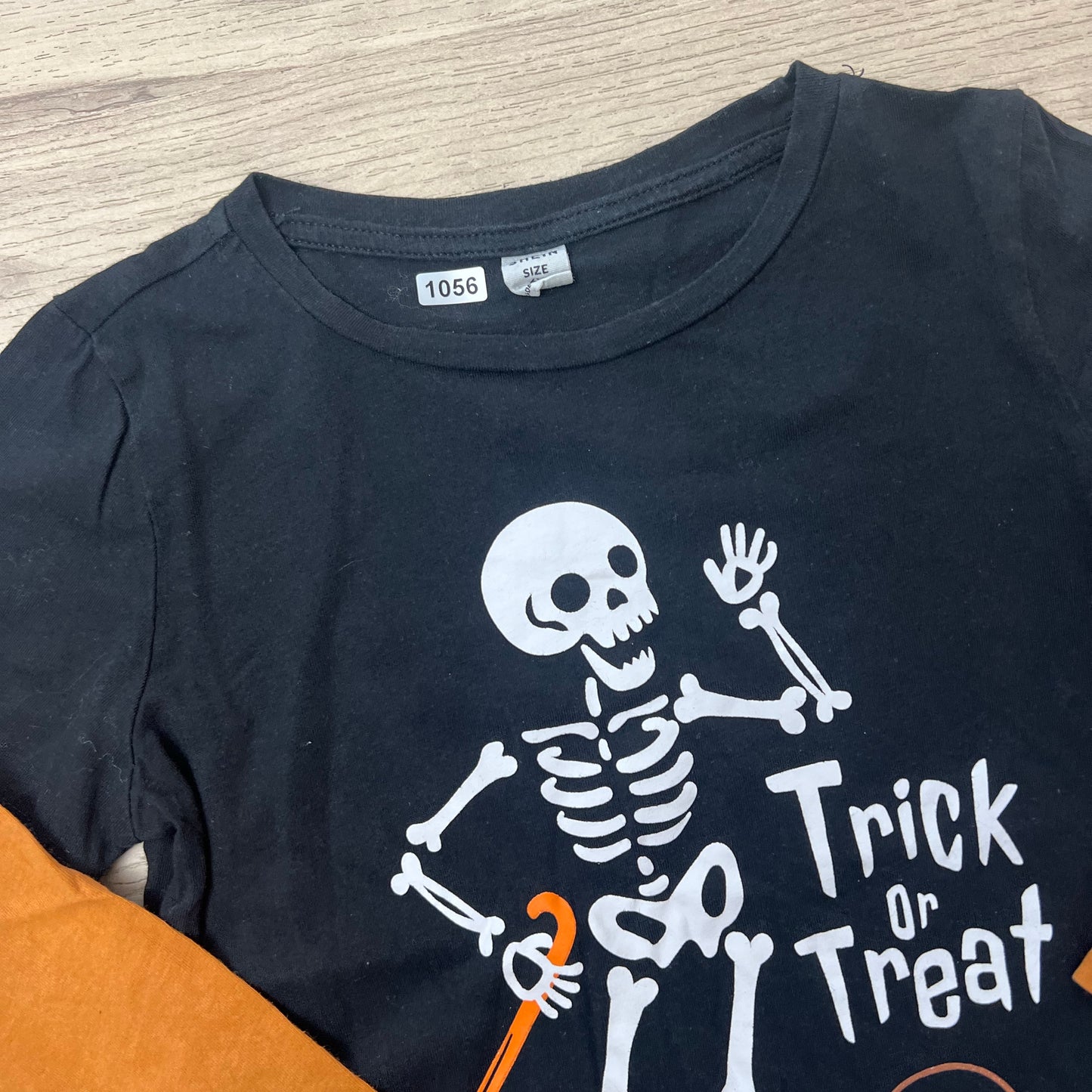 T-Shirt Trick or treat : 6 ans