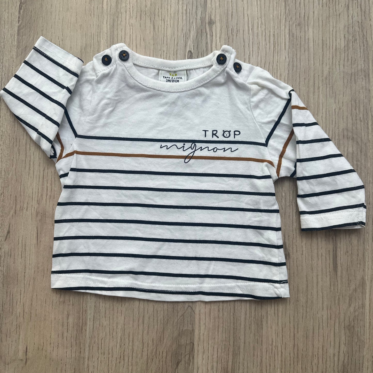 T-Shirt Tape à l'oeil : 3 mois