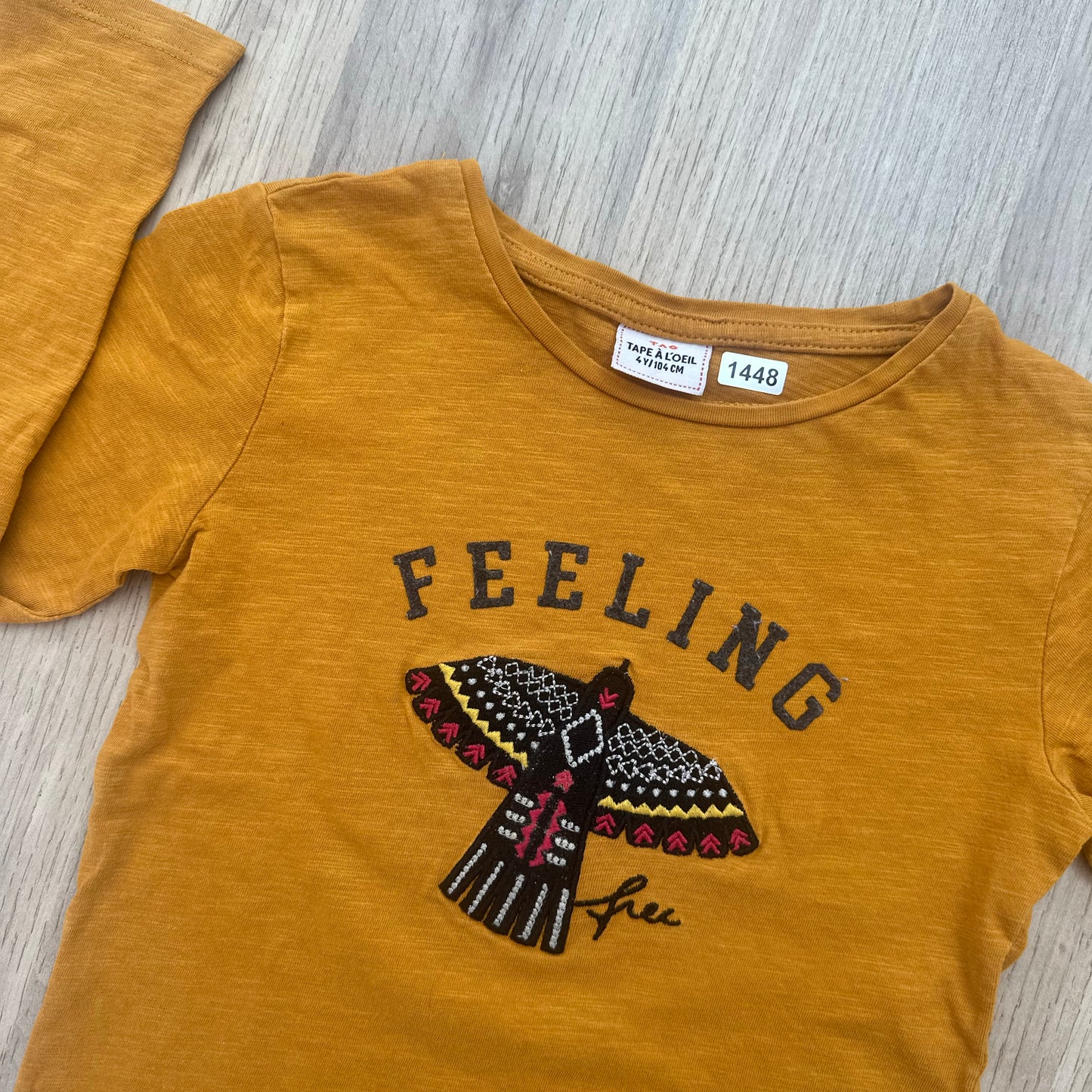 T-Shirt Tape à l'oeil : 4 ans