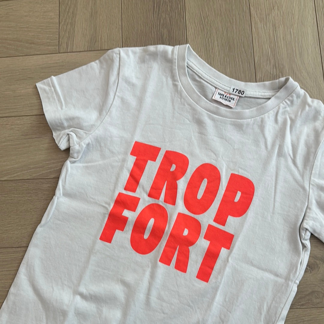 T-shirt te tape à l’œil : 5 ans