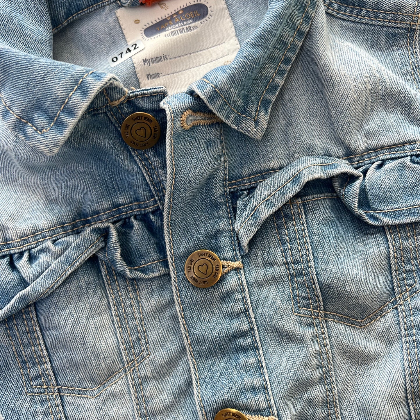 Veste Jean Tape à l'oeil : 6 ans