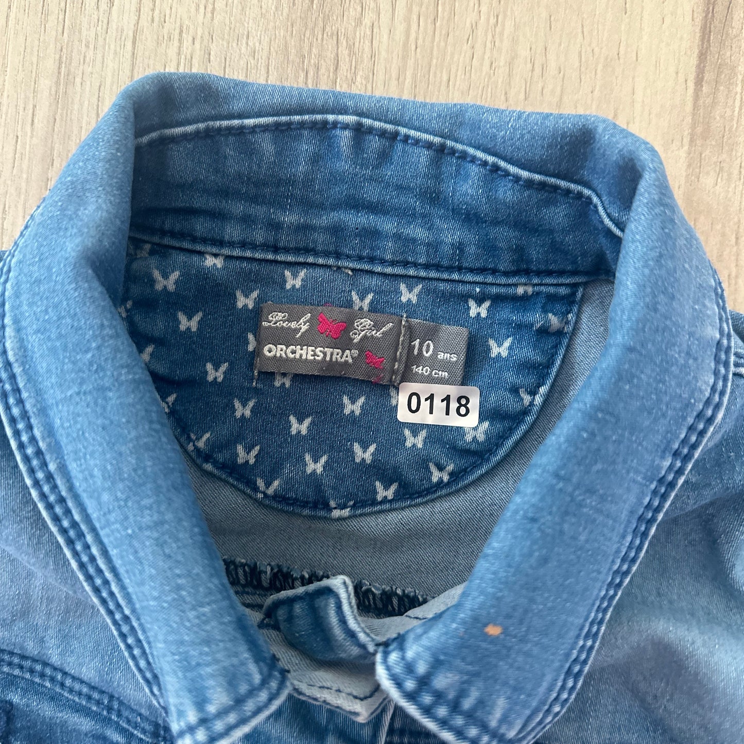 Veste jeans Orchestra : 10 ans