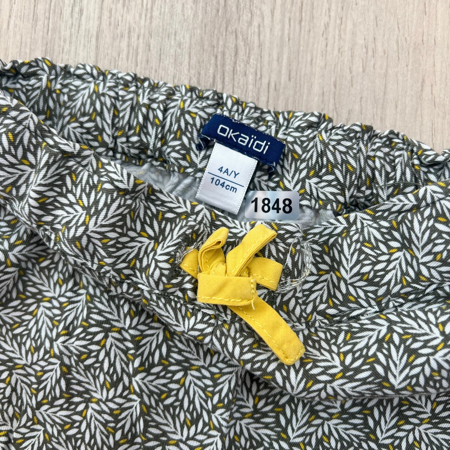 Pantalon Okaïdi : 4 ans