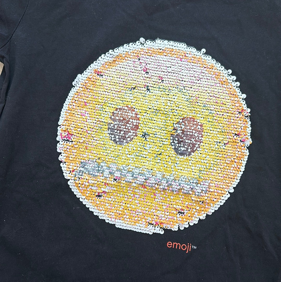 T-shirt emoji avec sequin magique : 13 ans