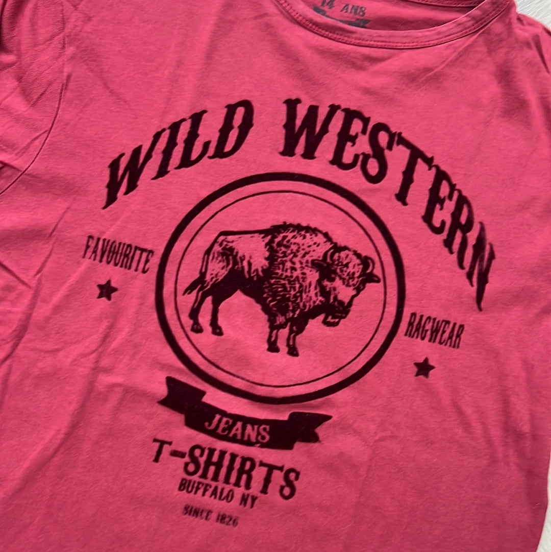 ￼t-shirt Wild western : 14 ans