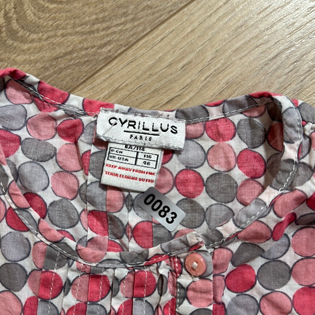 Blouse cyrillus : 6 ans