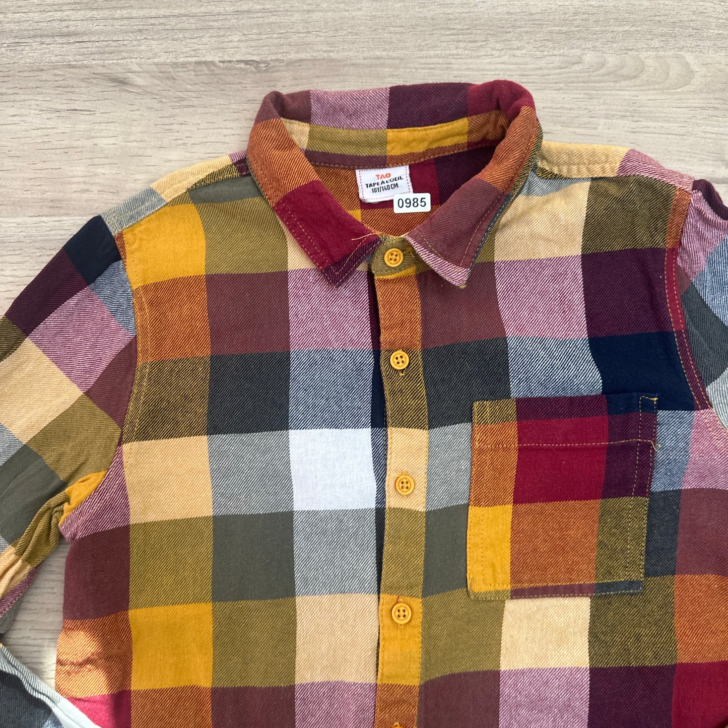 Chemise Tape à l'oeil : 10 ans