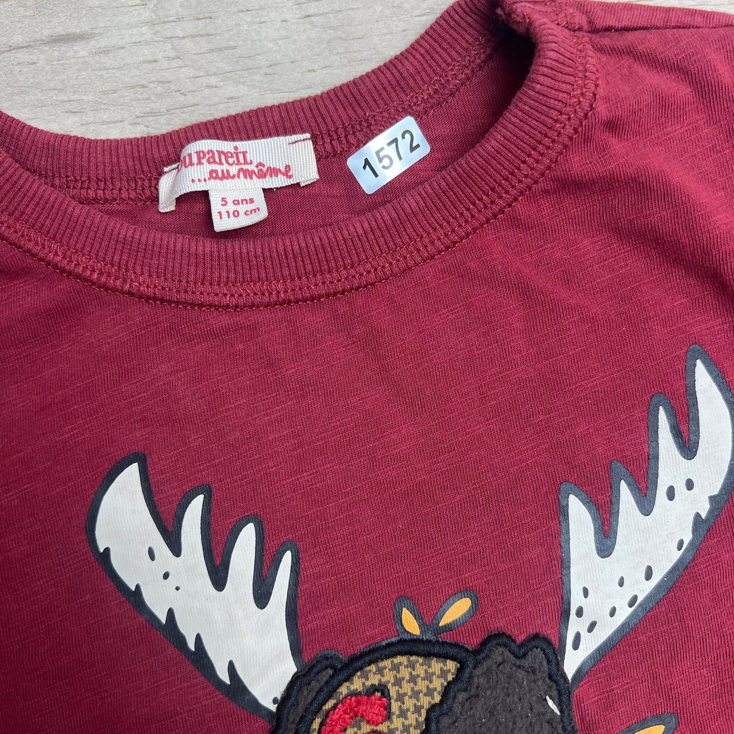T-Shirt Du Pareil au même : 5 ans