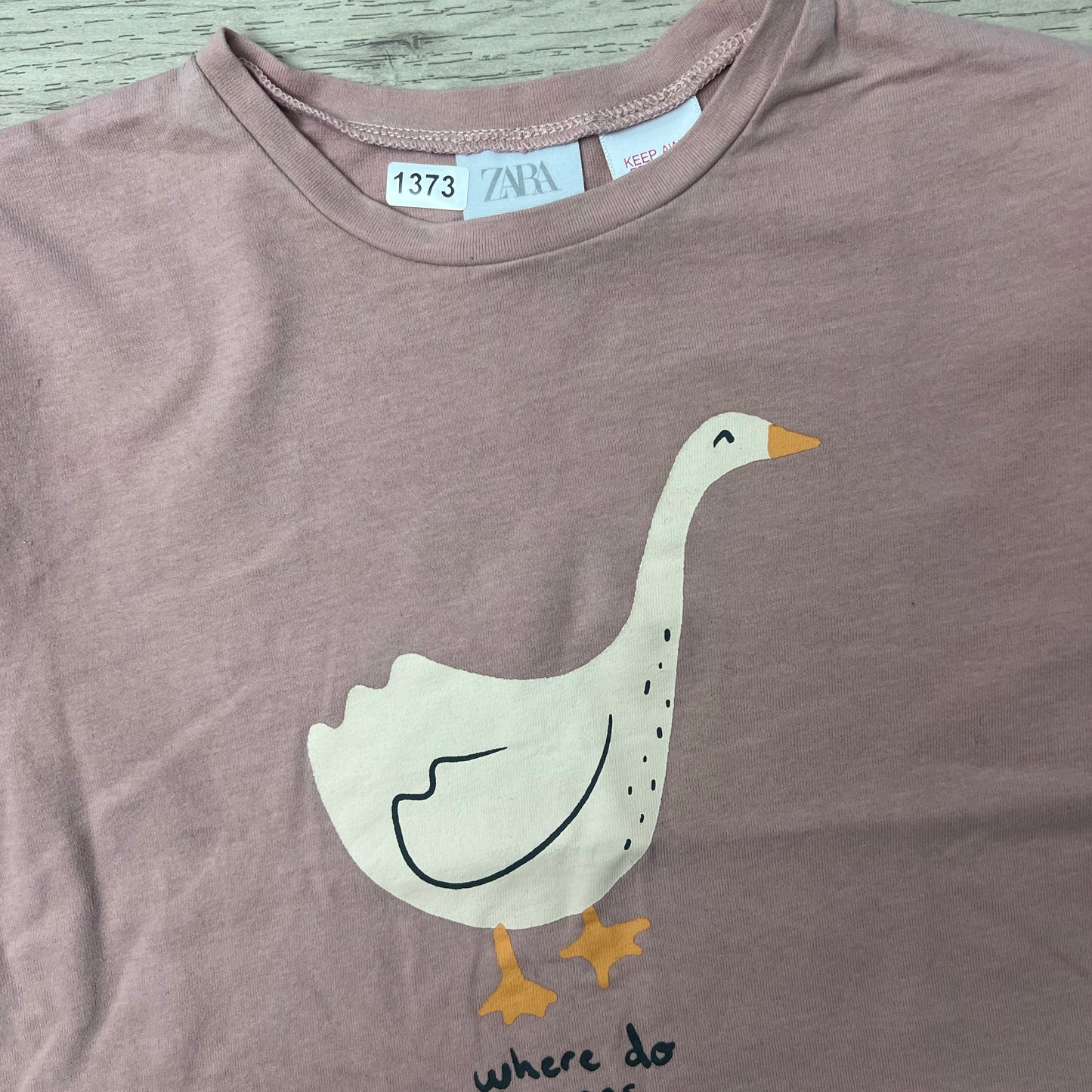 T-Shirt Zara : 5 ans