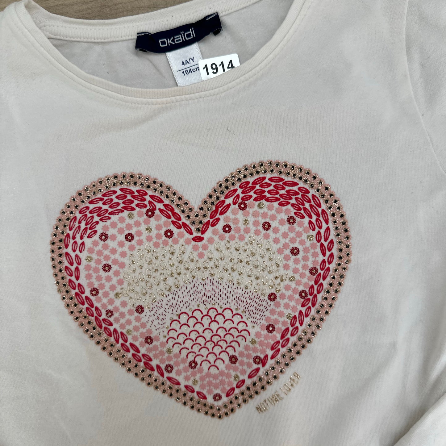 T-Shirt Okaïdi : 4 ans
