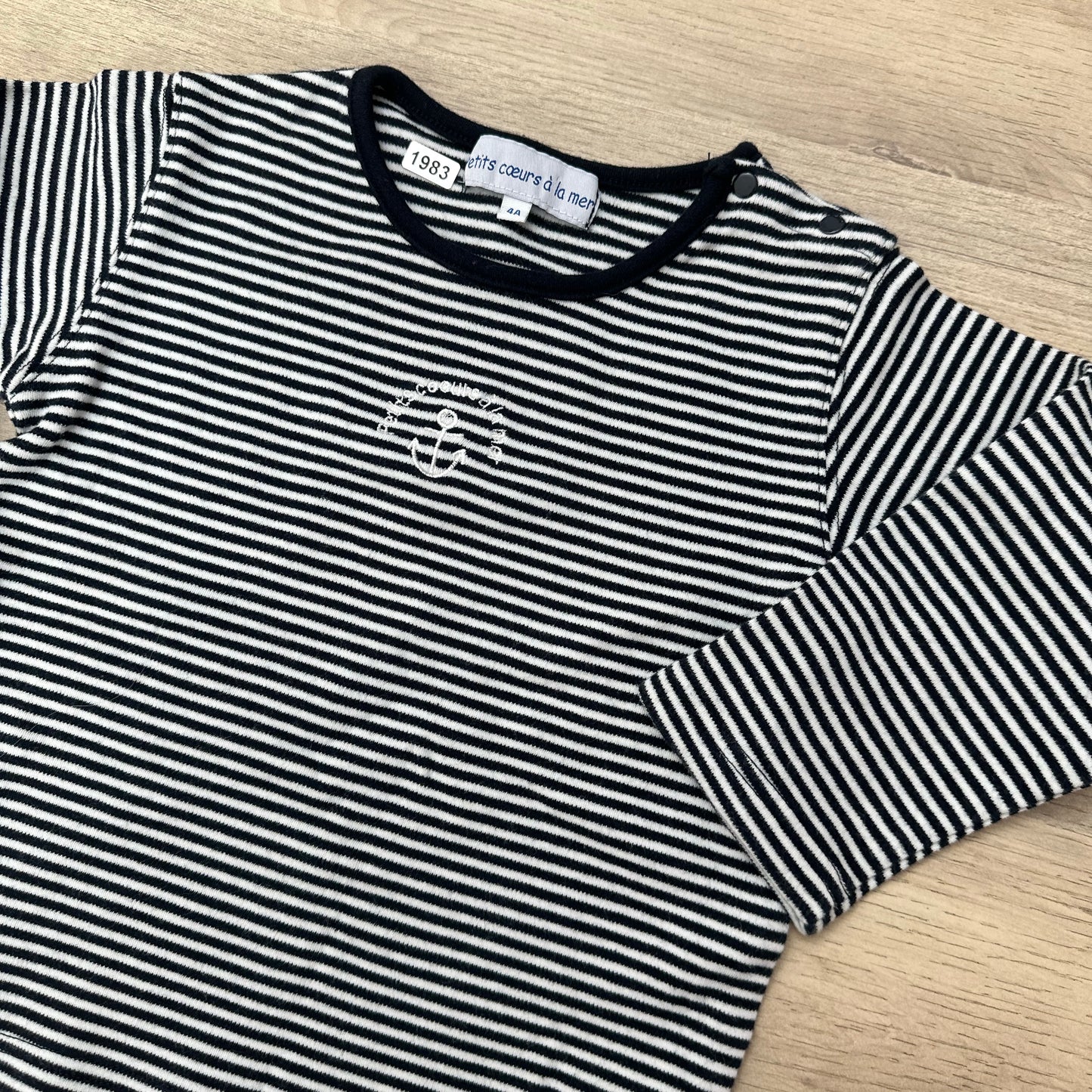 T-Shirt petits cœur à la mer : 4 ans