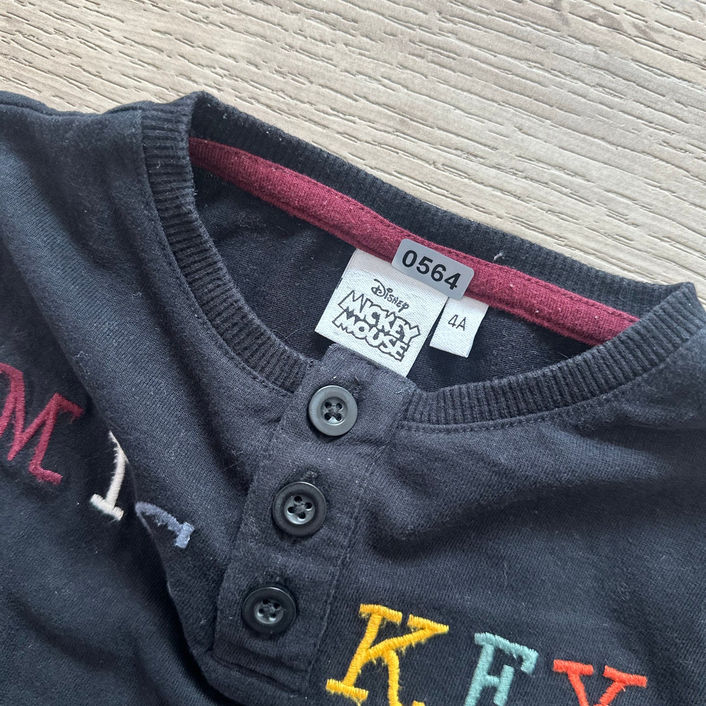 T-Shirt Disney : 4 ans
