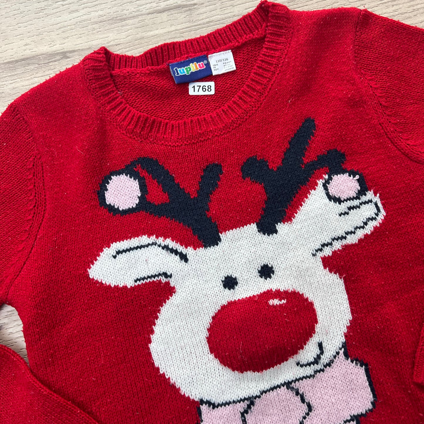 Pull de Noël Lupilu : 5 ans