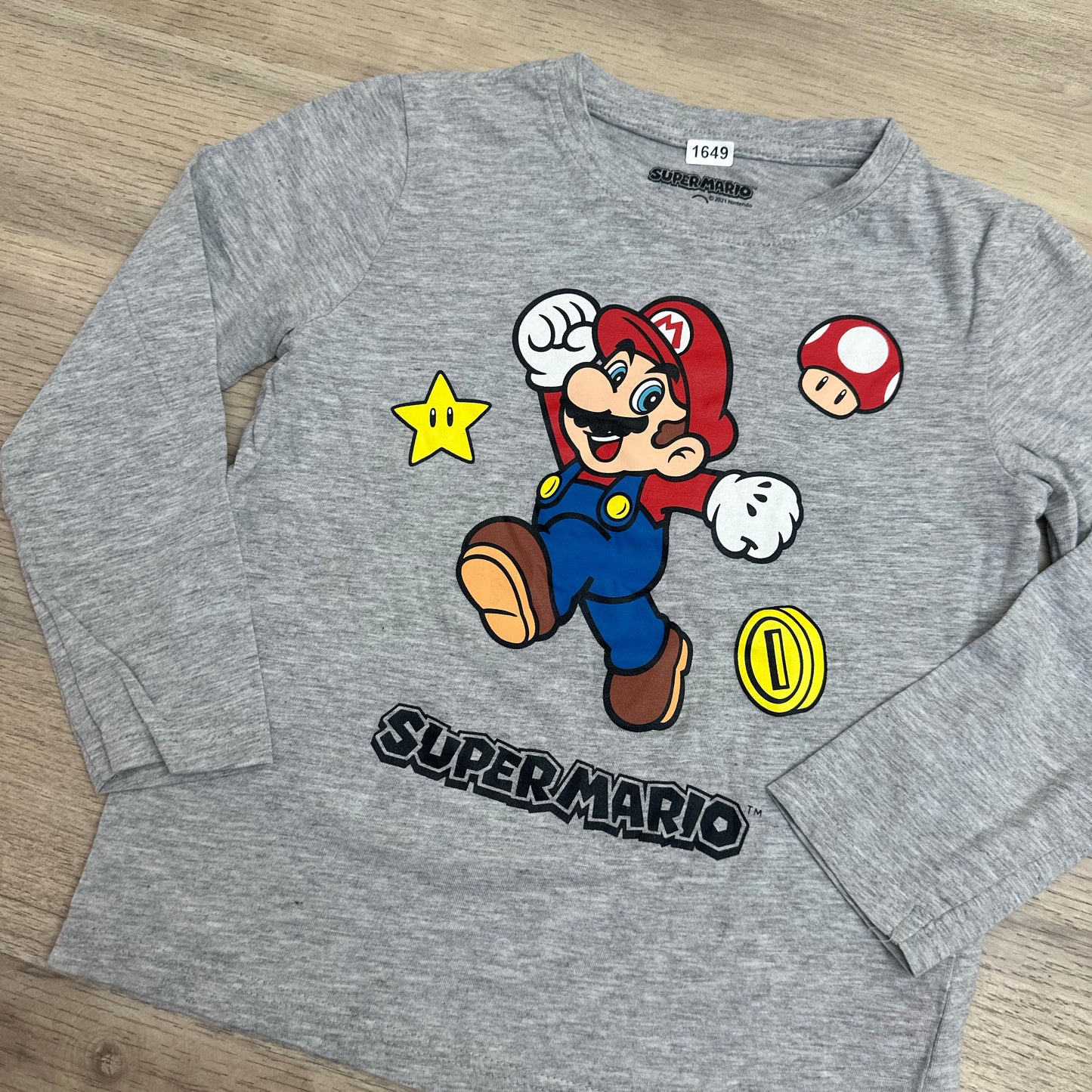 T-Shirt  super mario : 6 ans