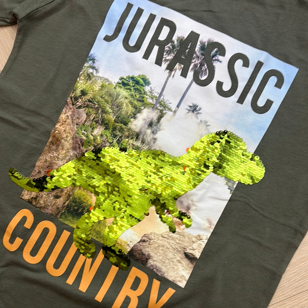 T-shirt jurassic country : 12 ans