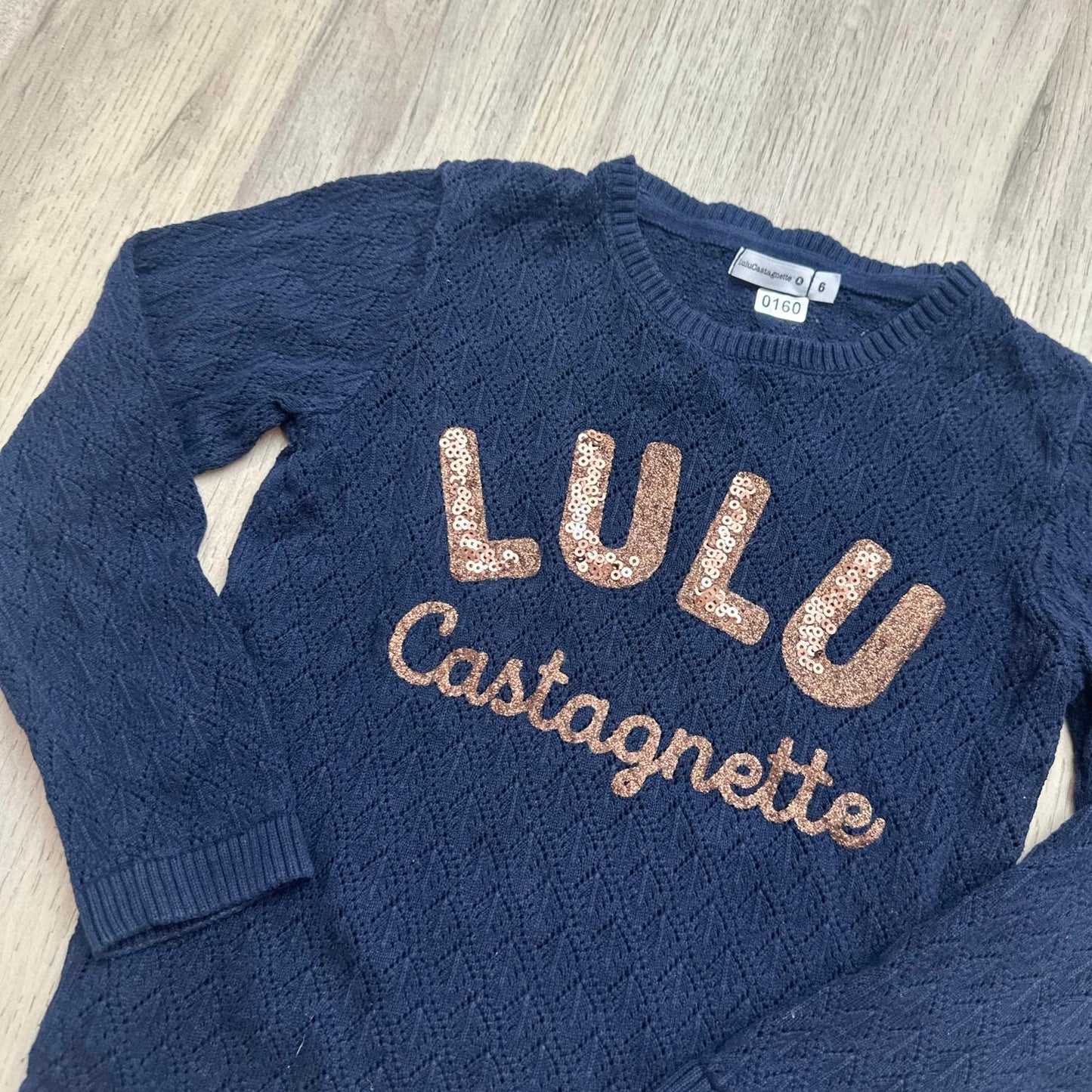 Pull Lulu Castagnette : 6 ans