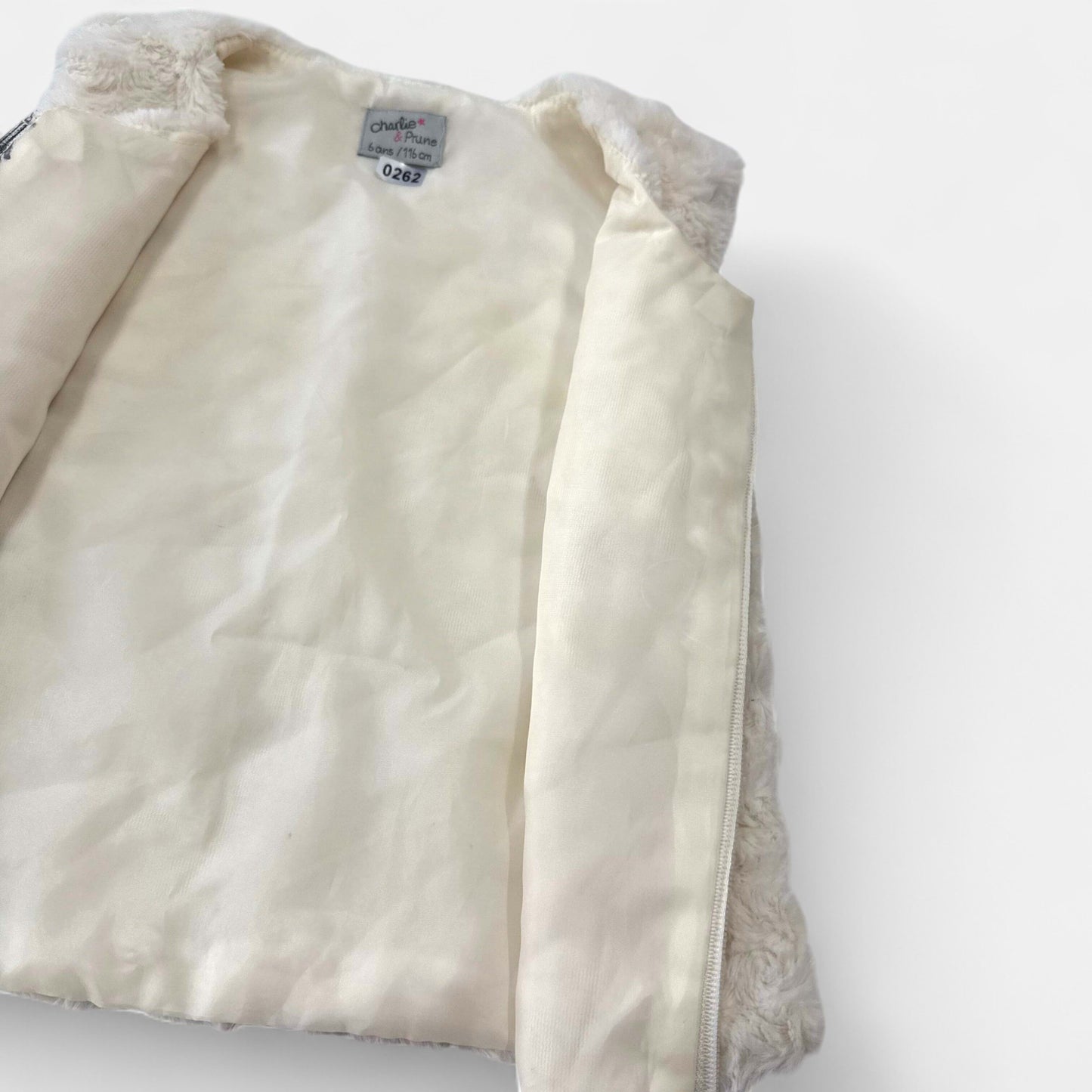 Gilet Charlie et prune : 6 ans