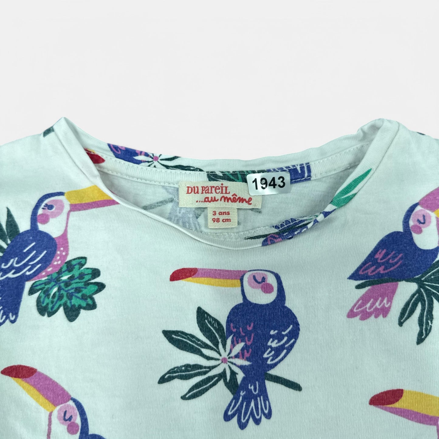 T-Shirt Du Pareil au même : 3 ans