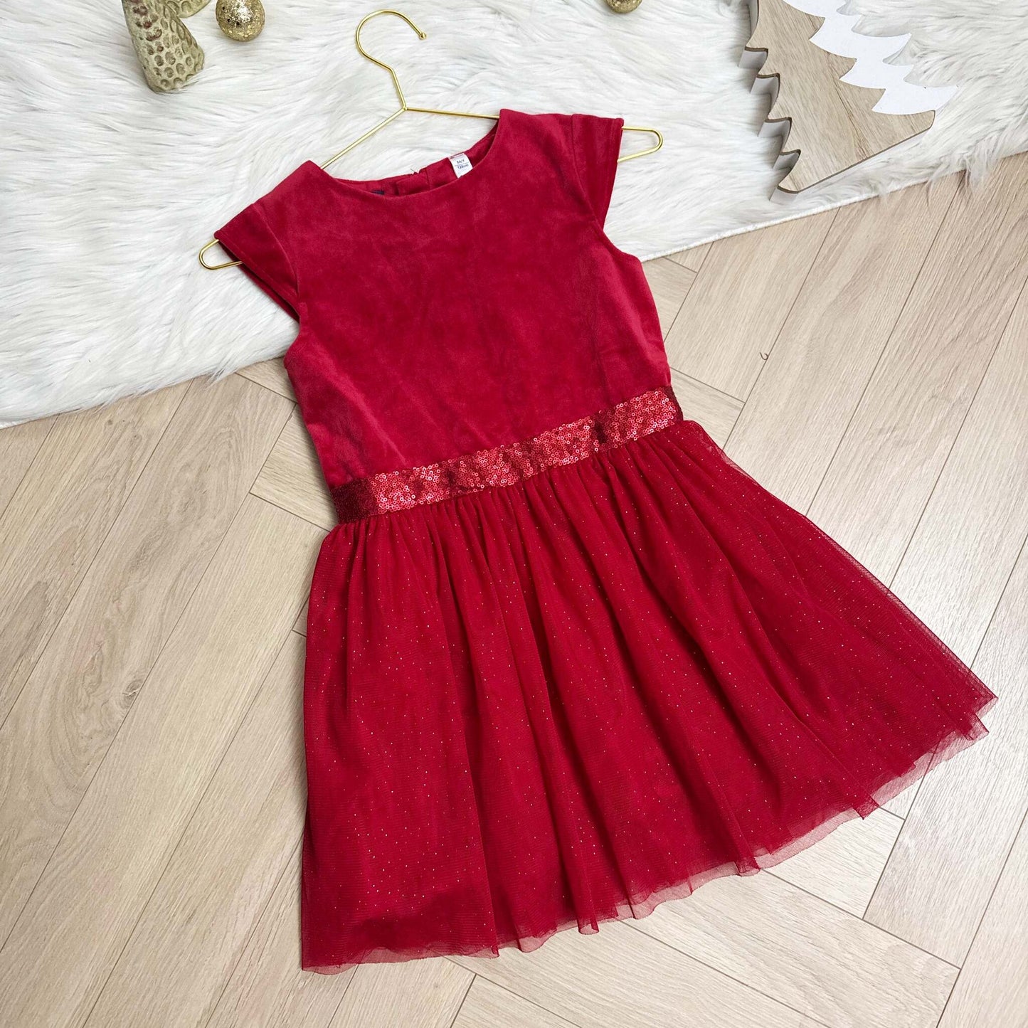 Robe velours Okaïdi : 8 ans