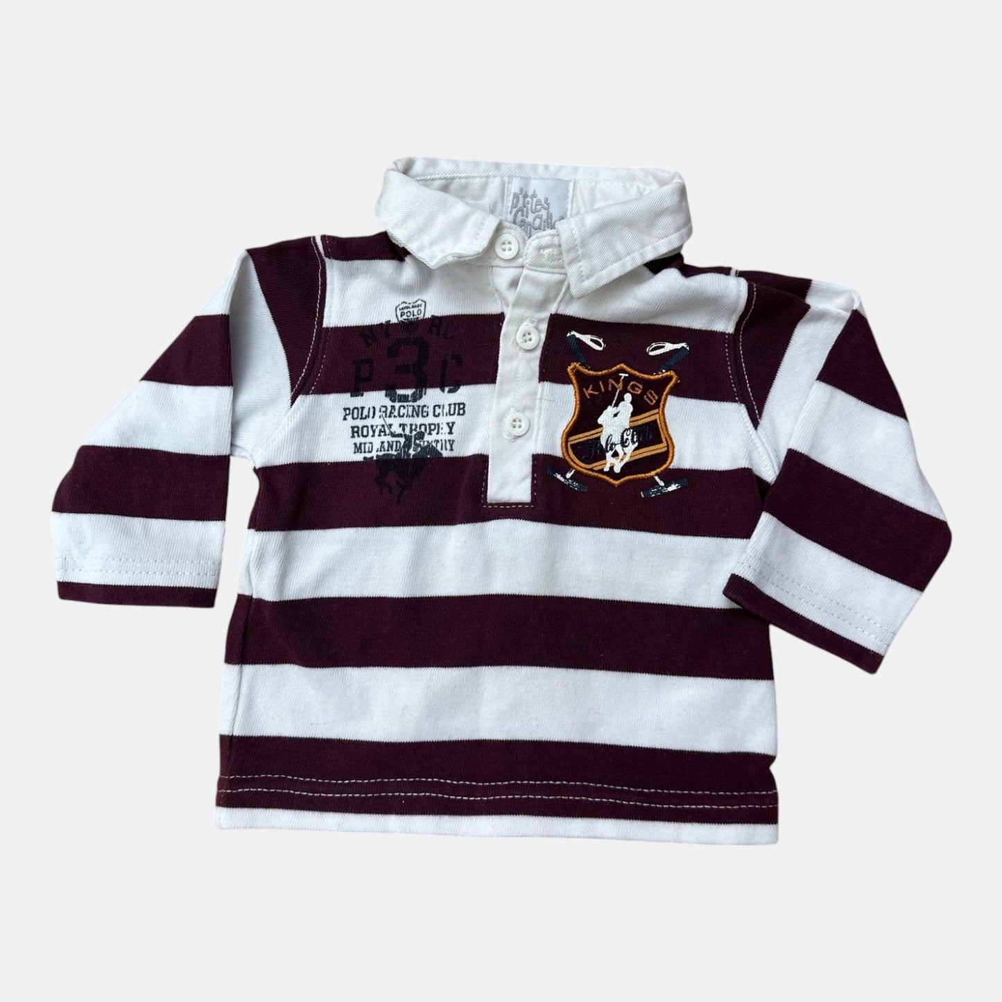 Polo p’tites canailles : 3 mois