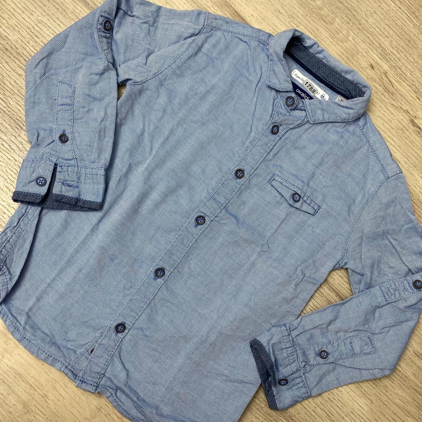 Chemise Okaïdi : 4 ans