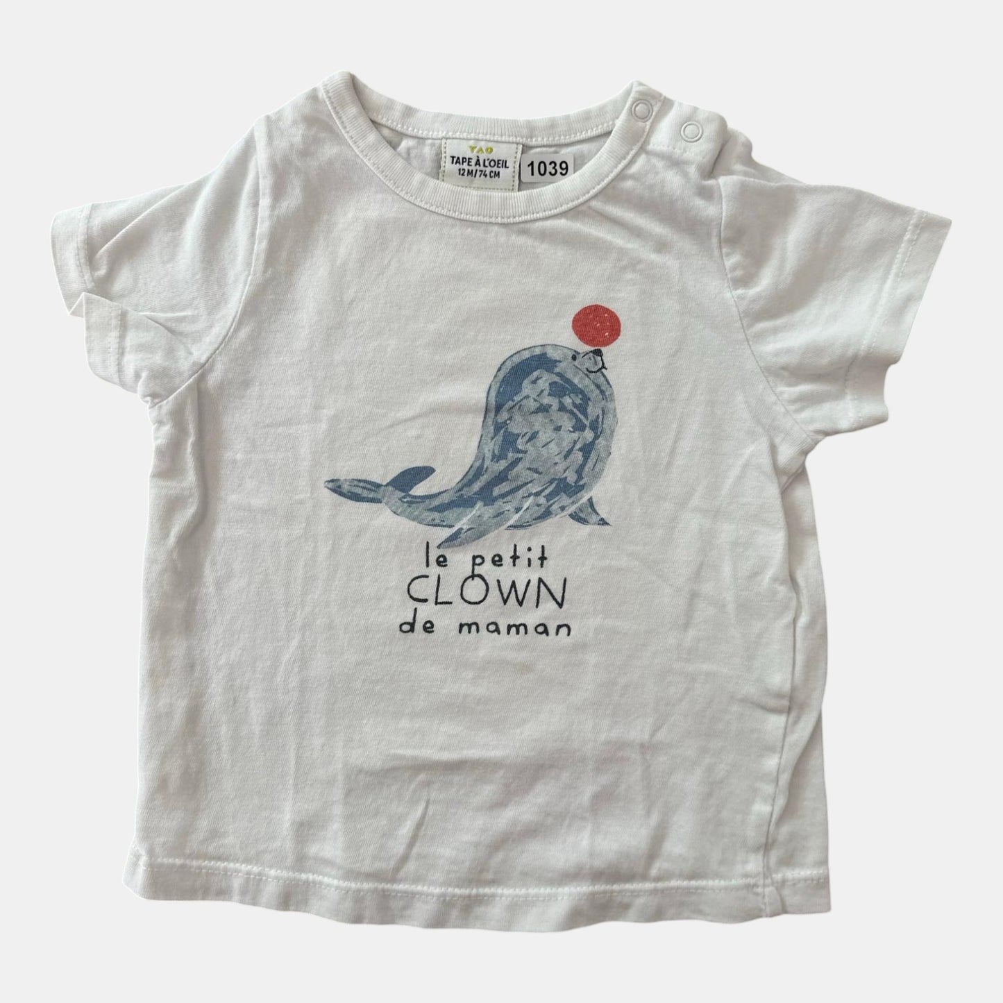 T-Shirt Tape à l'oeil : 12 mois