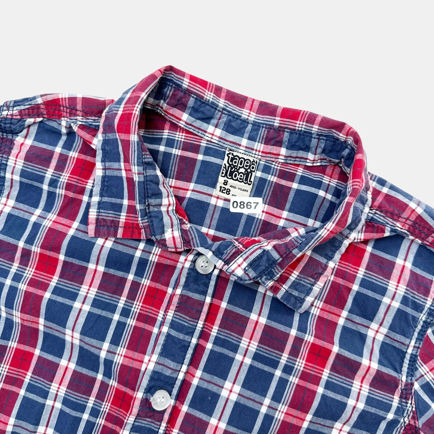 Chemise Tape à l'oeil : 8 ans