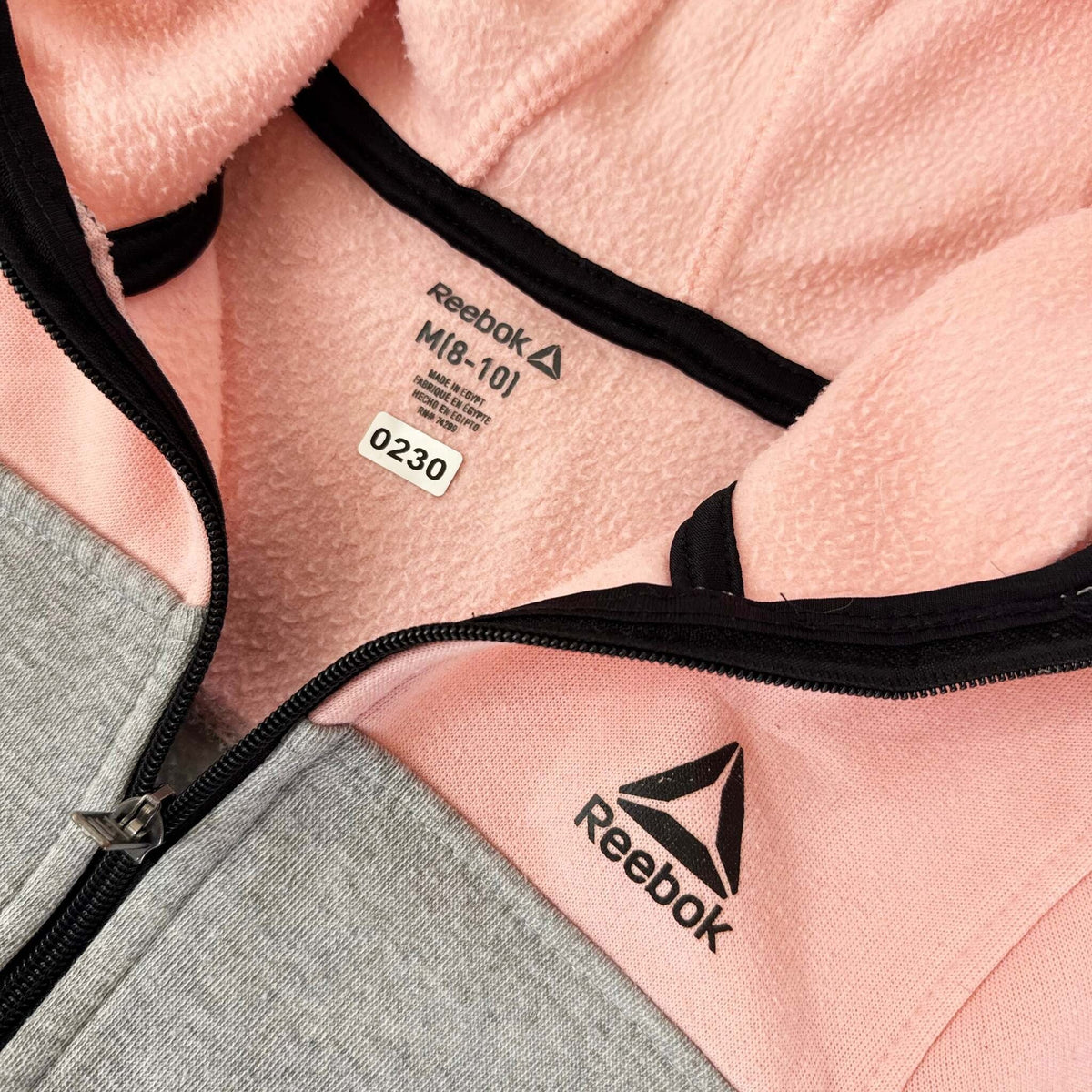 Gilet Reebok : 8 ans