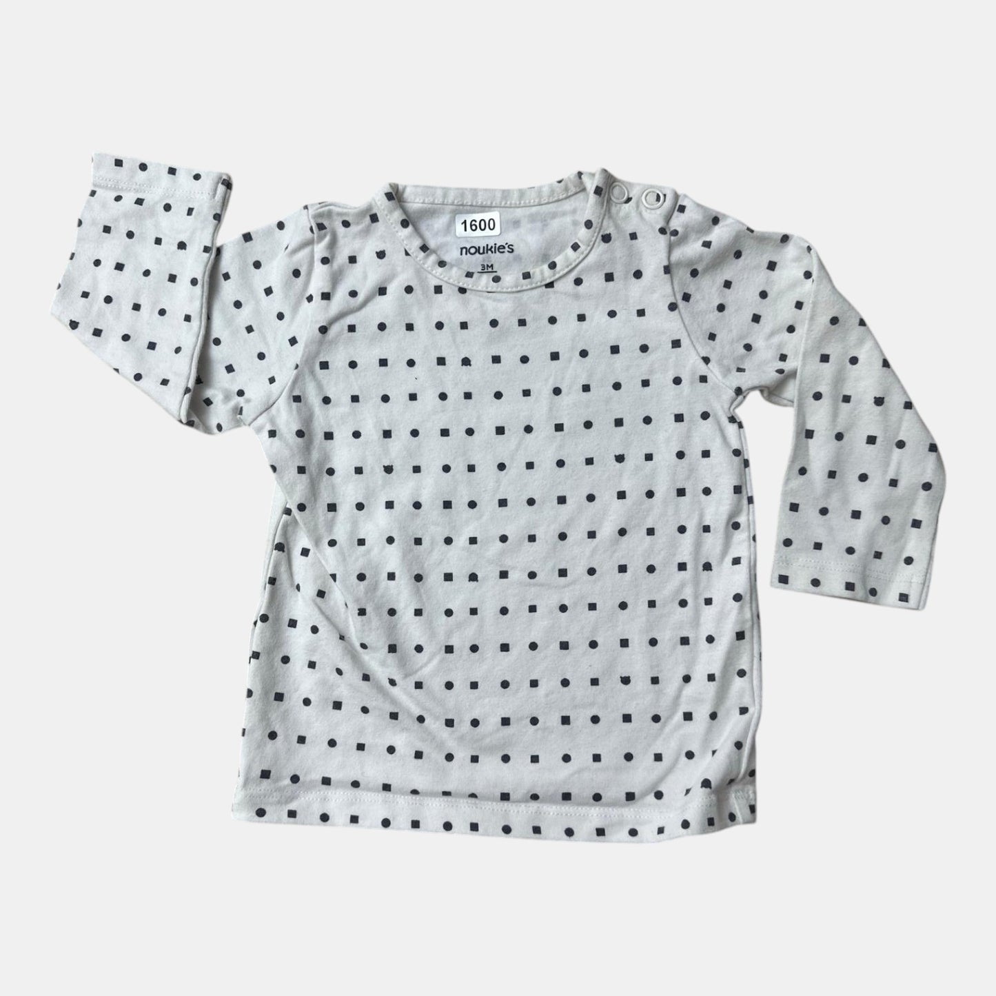T-Shirt noukie’s : 3 mois