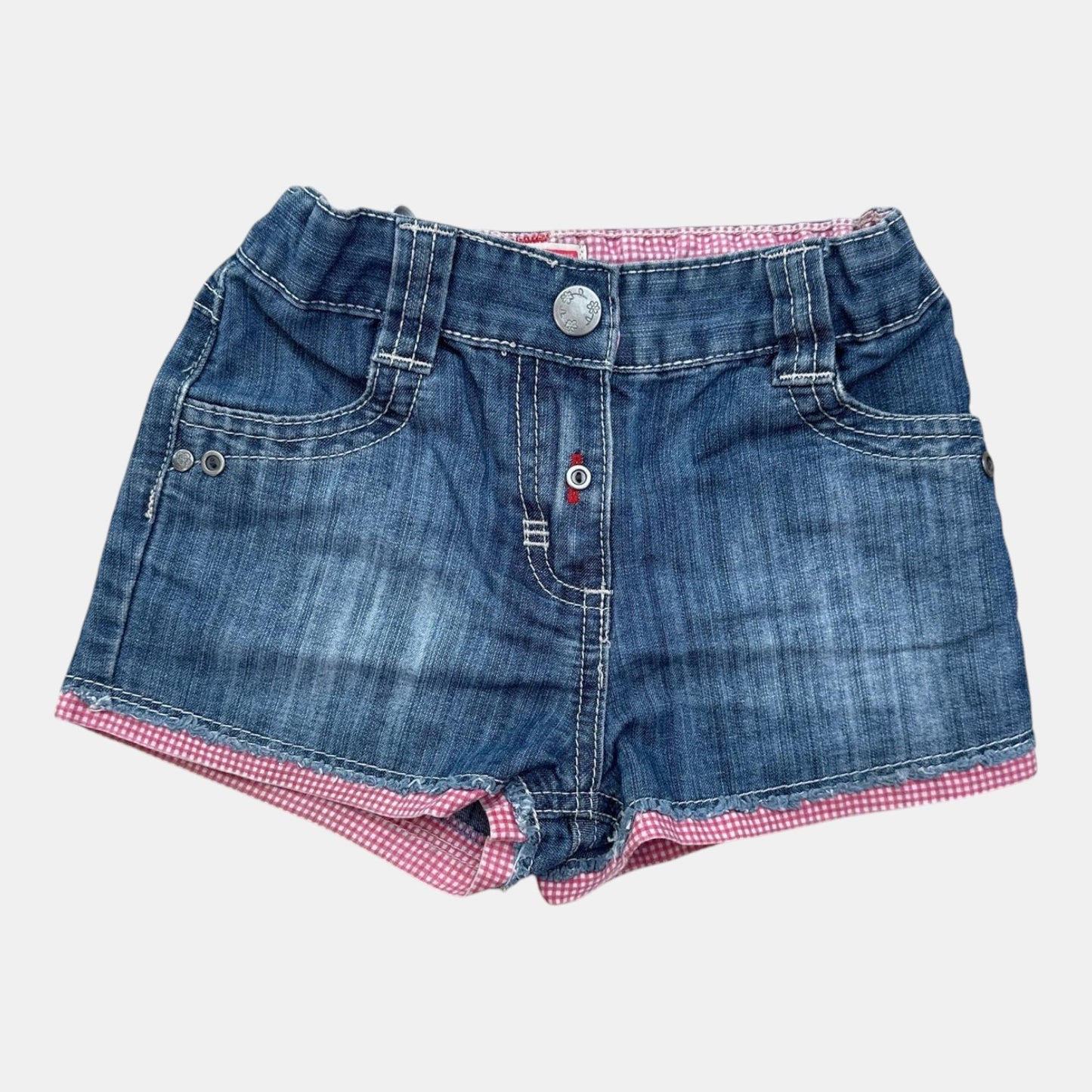 Short denim label : 4 ans