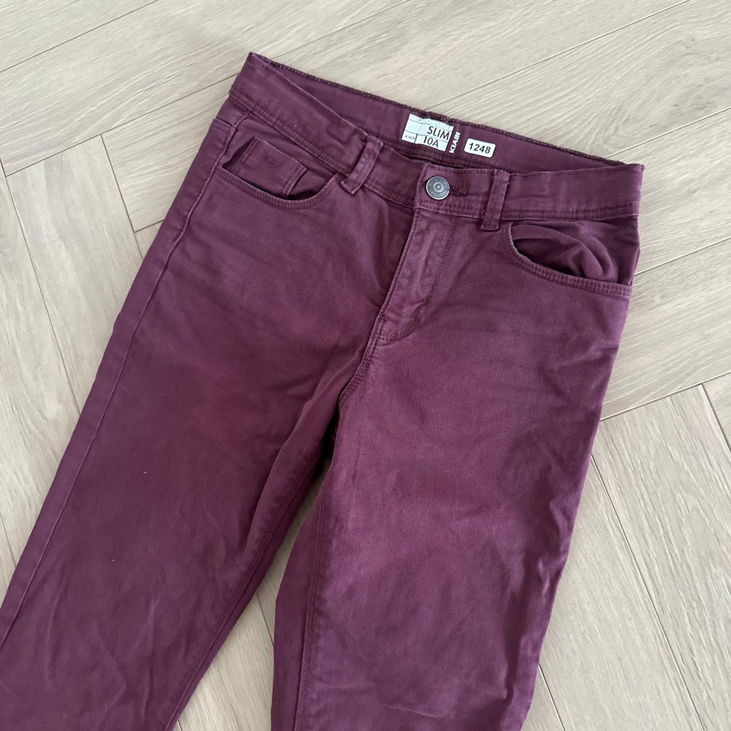 Pantalon slim Kiabi : 10 ans