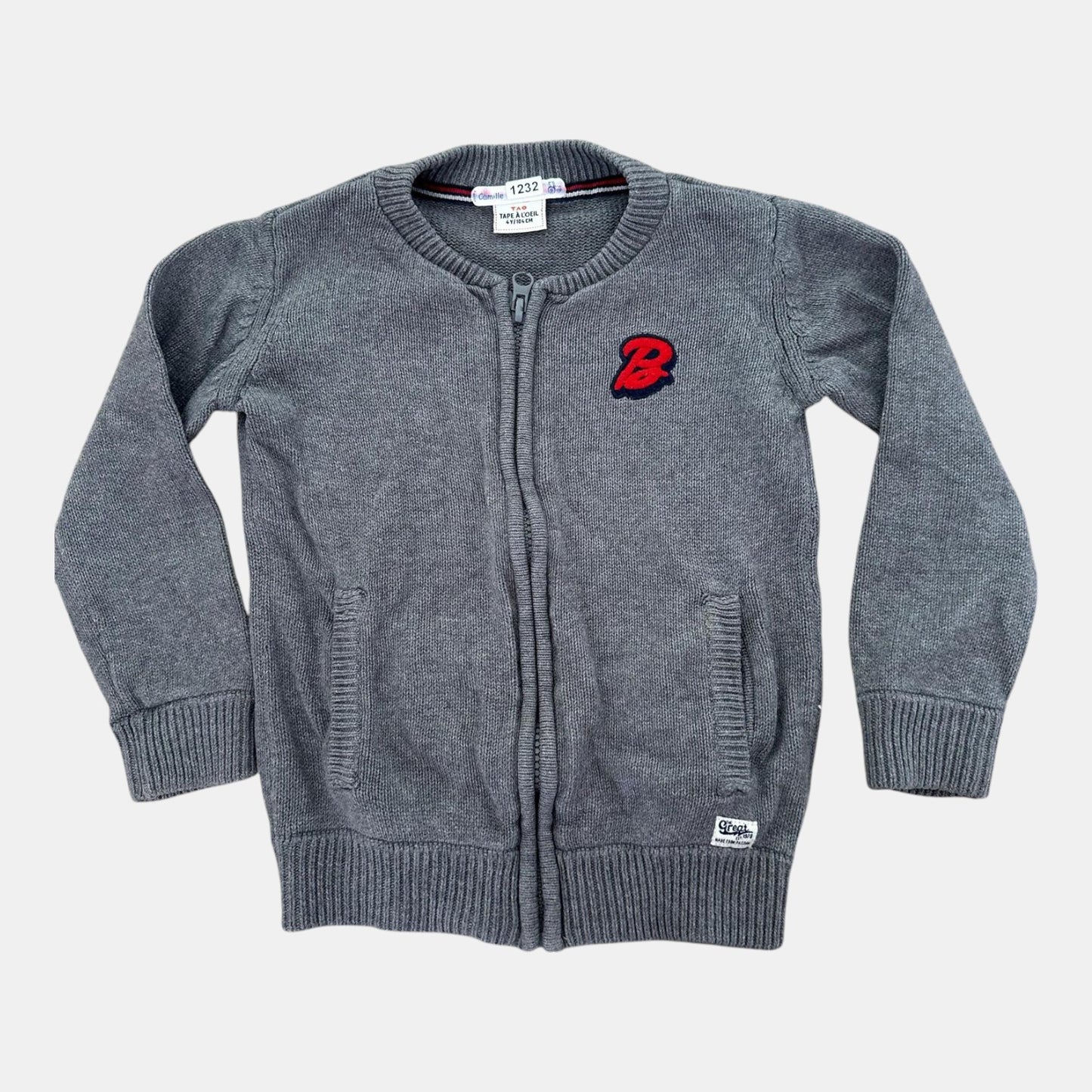 Gilet Tape à l'oeil : 4 ans