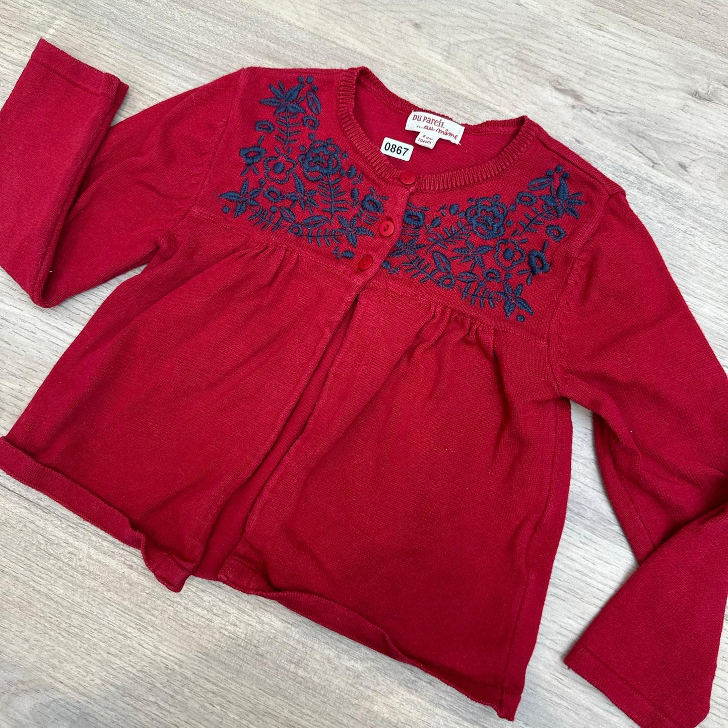 Gilet Du Pareil au même : 4 ans