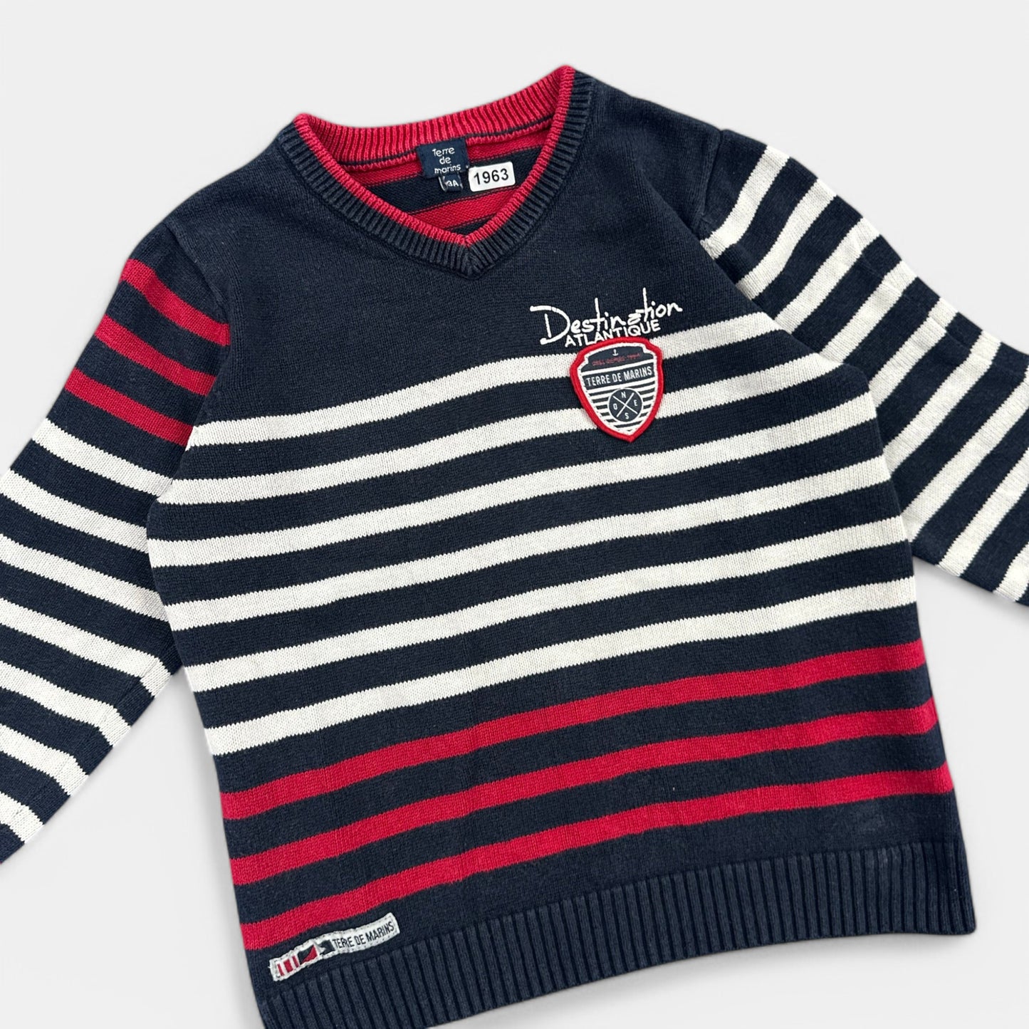 Pull Terre de marins : 3 ans