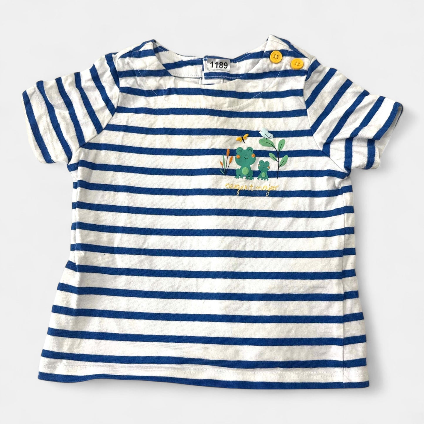 T-Shirt Sergent Major : 9 mois