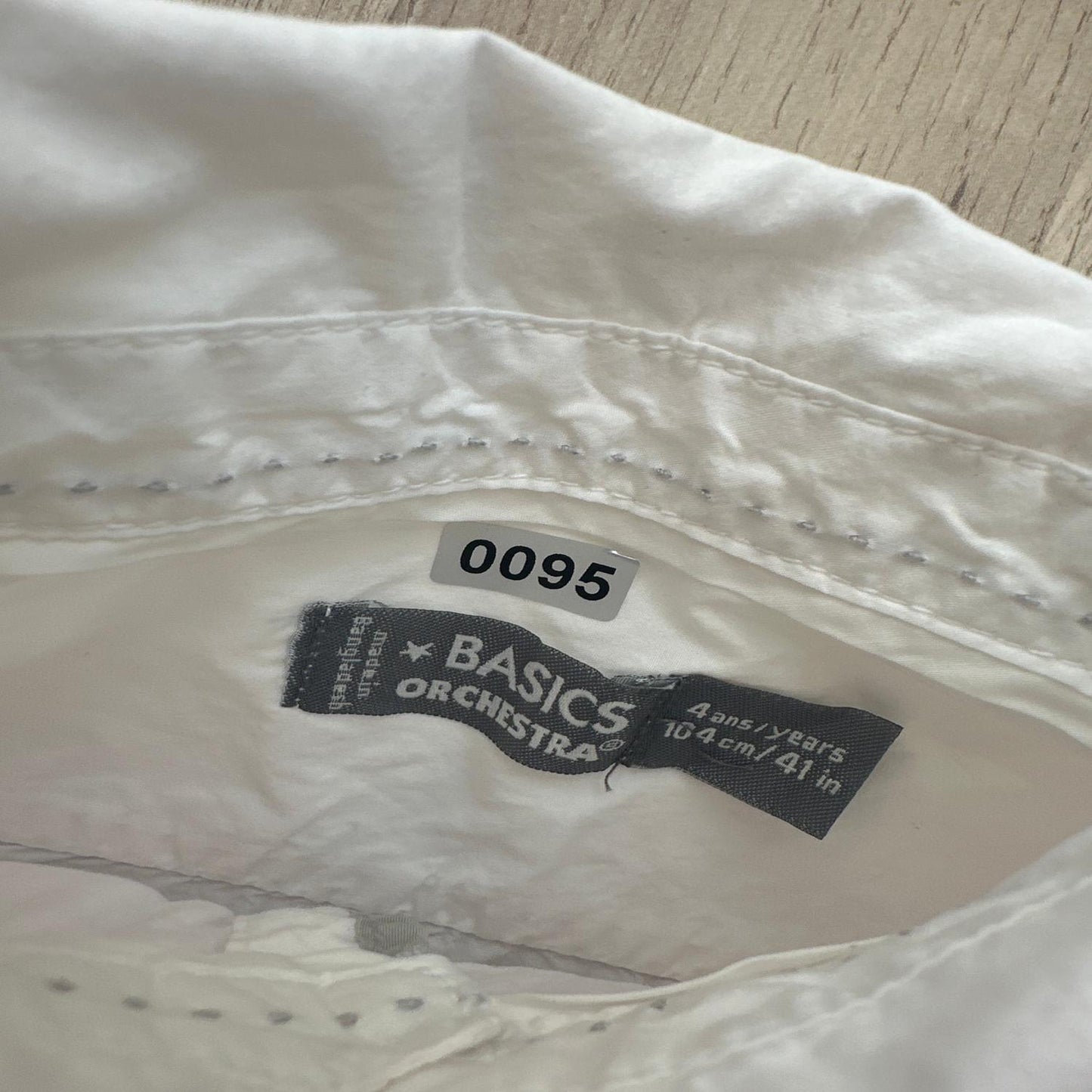 Chemise Orchestra : 4 ans