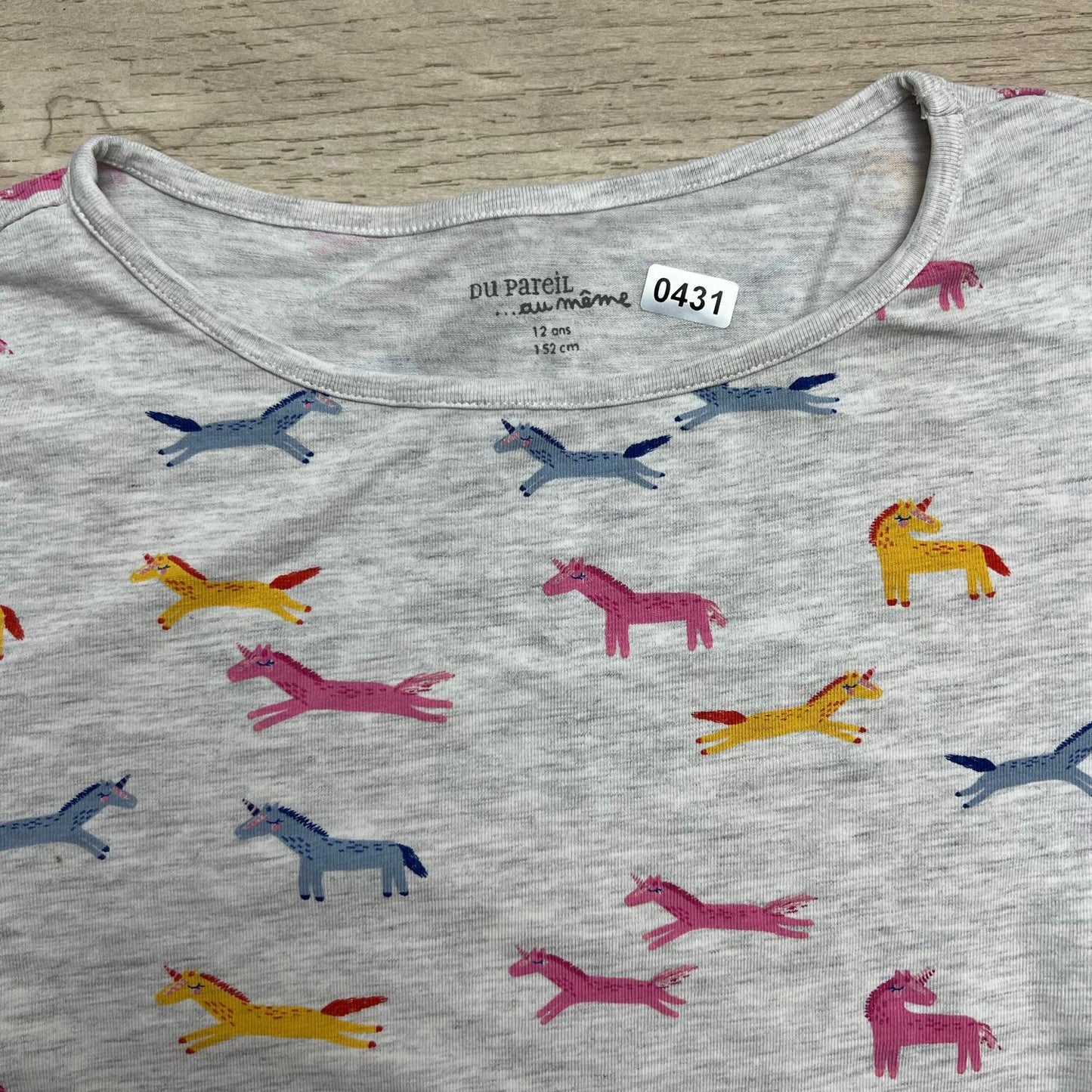 T-Shirt Du Pareil au même : 12 ans