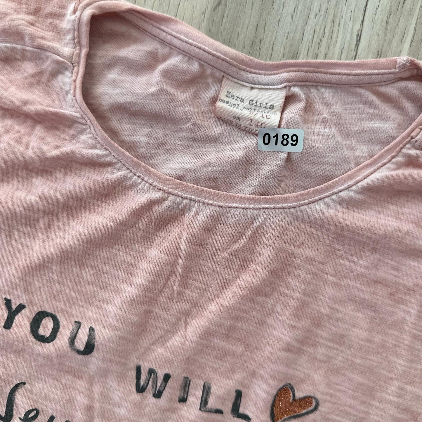 T-Shirt Zara : 10 ans