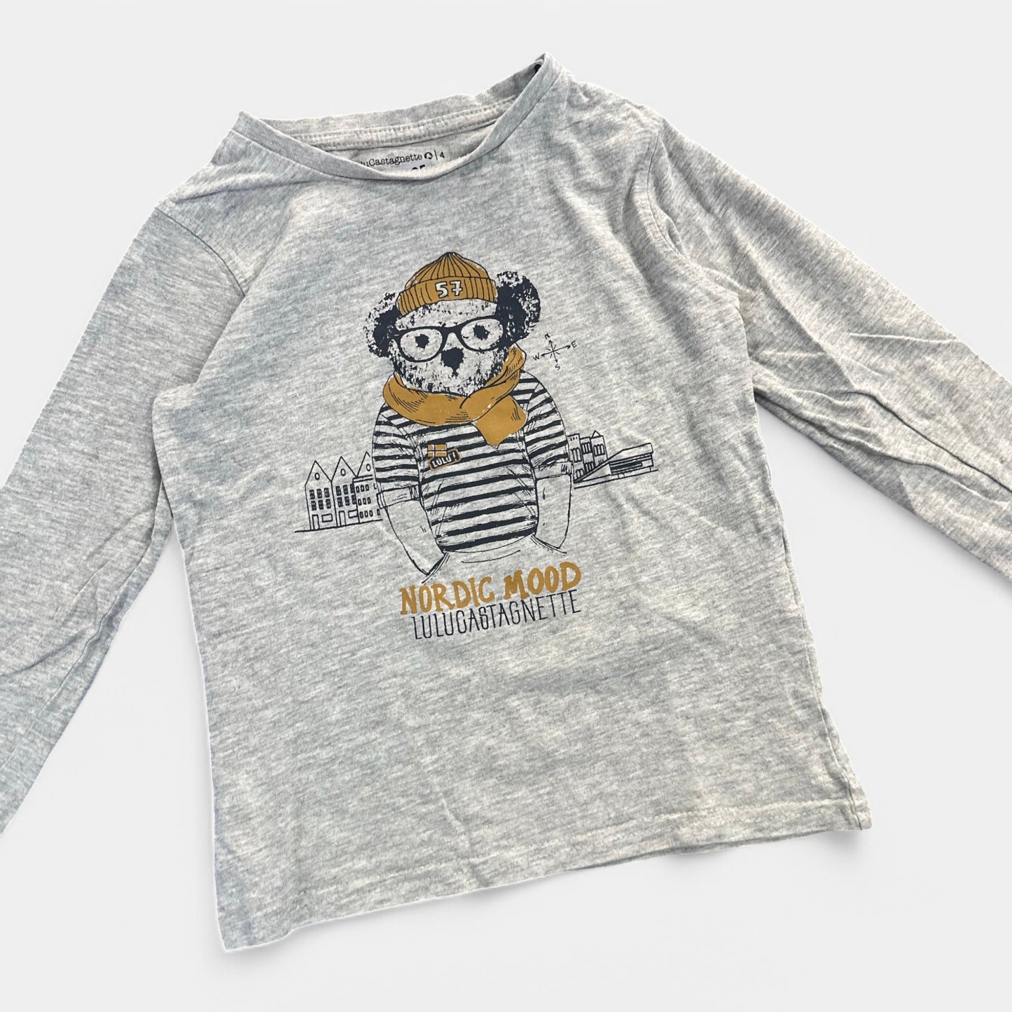 T-Shirt Lulu Castagnette : 4 ans